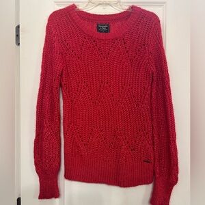 Abercrombie and Fitch Pink Sweater